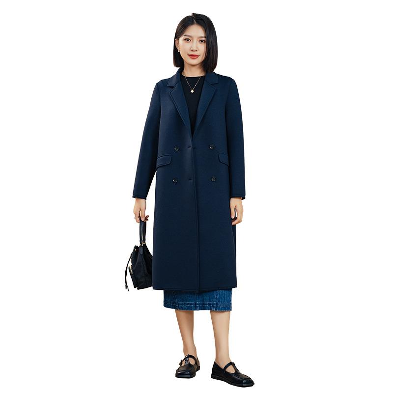 Manteau Long Croisé  Femme | Blousons, Vestes & Manteaux Blousons, Vestes & Manteaux Blousons, Vestes & Manteaux